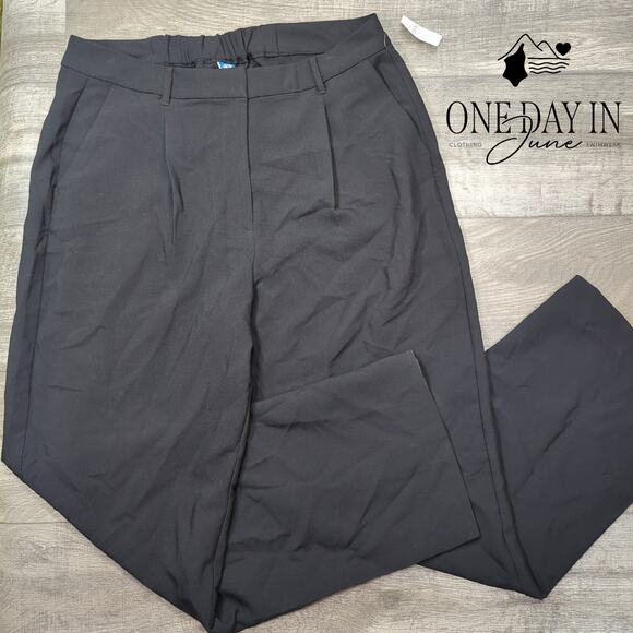 Old Navy Tailor Wide Leg Trouser Pants Size XL Tall - Picture 1 of 5